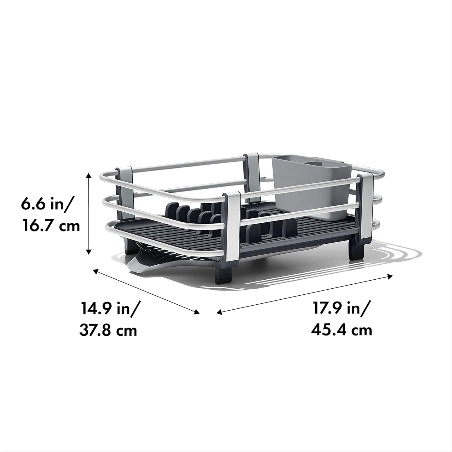 OXO Good Grips Rustproof Aluminum Dish Rack